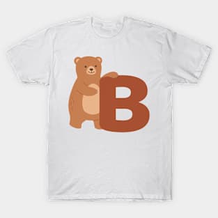 Animal alphabet B T-Shirt